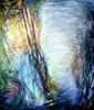 Split, 42" x 36" oil on canvas, 1994, private collection